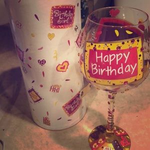 Lolita “Birthday Girl” Wine Glass